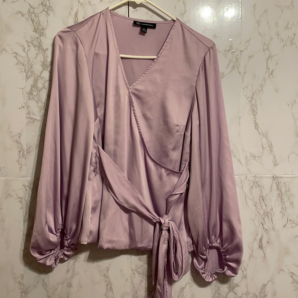 INC international Concepts lavender blouse